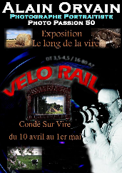 Affiche du concours photos d'Alain Orvain sur la Vallée de la Vire